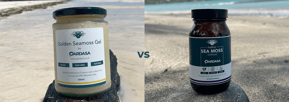 Sea Moss Gel vs Sea Moss Capsules