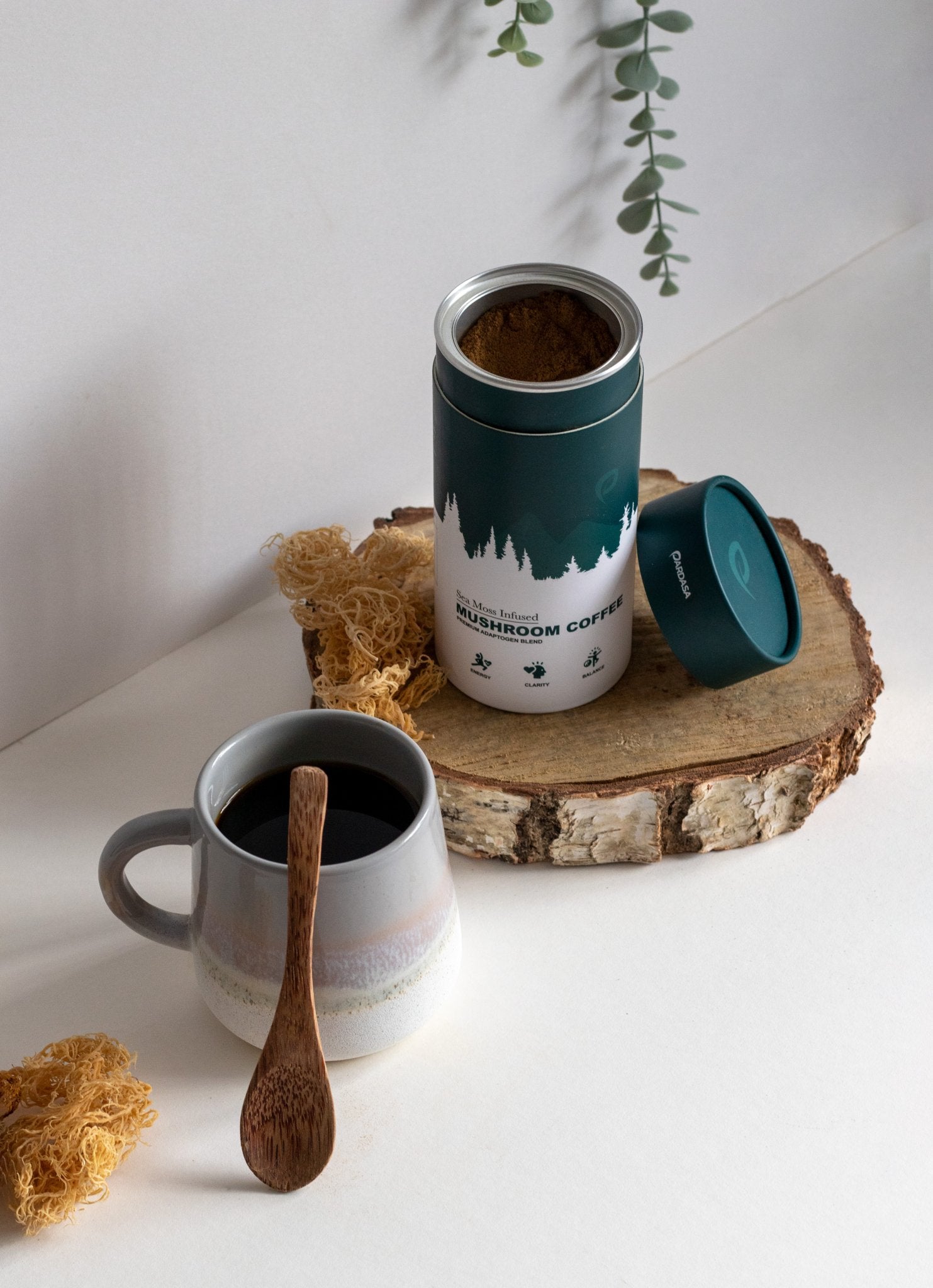 Sea Moss Infused Mushroom Coffee