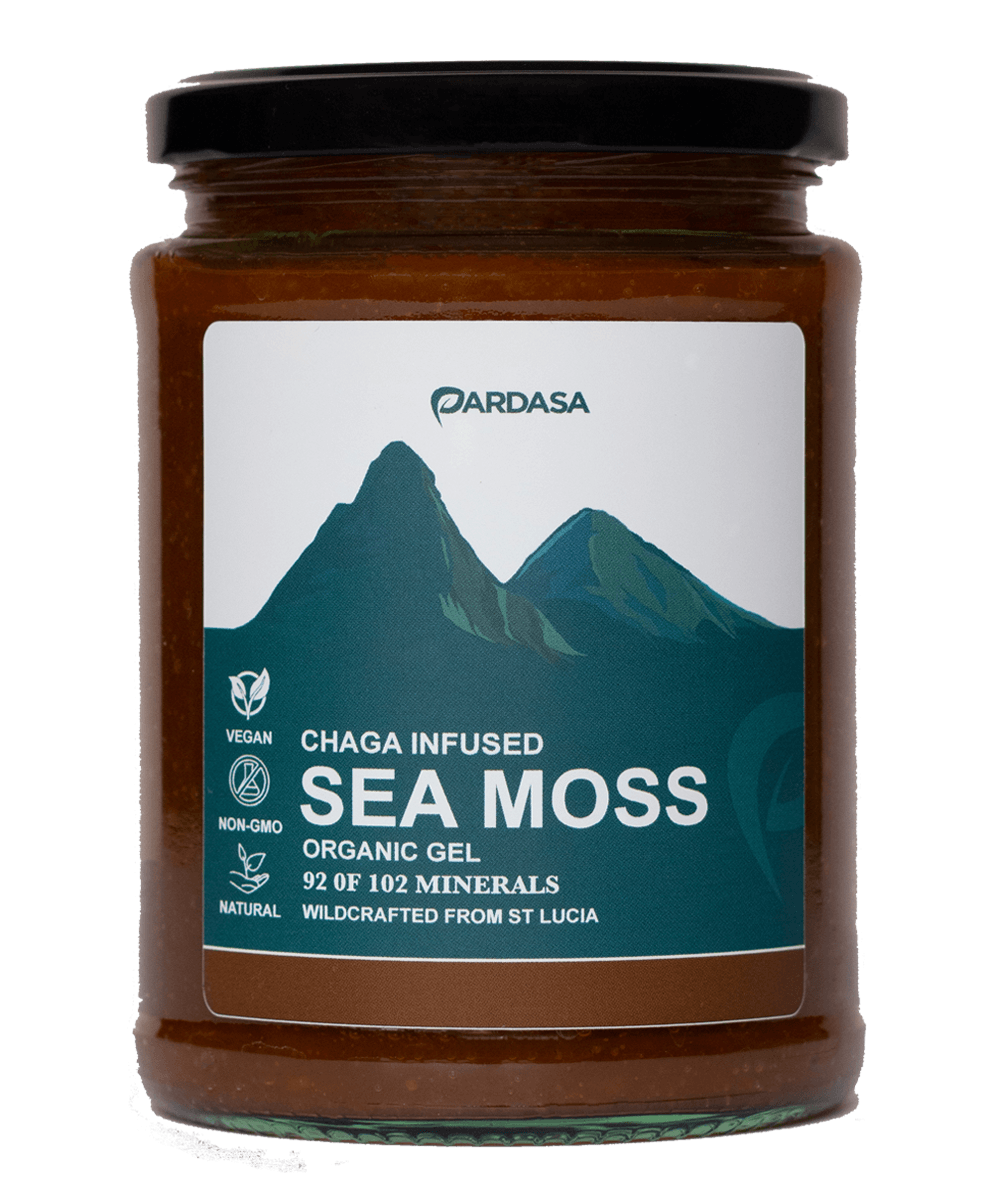
                  
                    Organic Sea Moss x Chaga Gel
                  
                